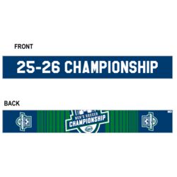 OUA Men's Soccer Championship Sublimated Scarf Thumbnail