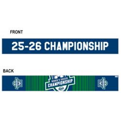 OUA Women's Soccer Championship Sublimated Scarf Thumbnail