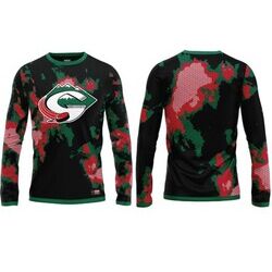 Pinedale Glaciers Hockey Sublimated  Long Sleeve - Youth  Thumbnail