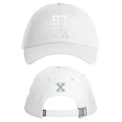 STFX 6-Panel Dad Hat White Thumbnail
