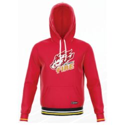 Calgary Fire Custom Cuff Hoodie - Red - Youth Thumbnail