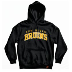 SFS Bow River Bruins Classic Hoodie - Black Thumbnail