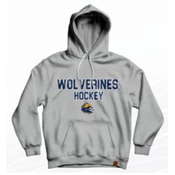 Wolverines Classic Hoodie - Grey Thumbnail
