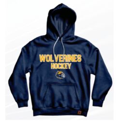 Wolverines Classic Hoodie - Navy - Youth Thumbnail