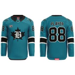 Brantford Barons ORHL Cut & Sew Hockey Jersey Youth (U13) Thumbnail