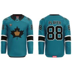 Brantford Barons NAPHL Cut & Sew Hockey Jersey Youth (U14 & U16) Thumbnail