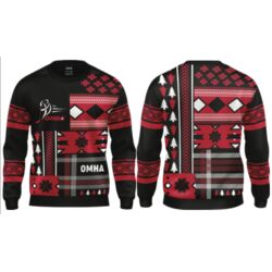 OMHA Let It Snow Sublimated Sweater Thumbnail