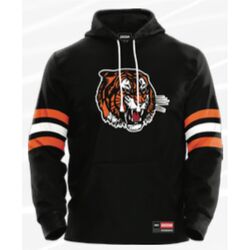 Medicine Hat Tigers Sublimated Jersey Hoodie Thumbnail