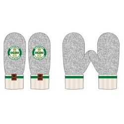 Okotoks Oilers Snow Pepper Mittens  Thumbnail