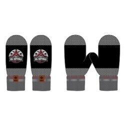Virden Oil Capitals Pepper Stripes Mittens  Thumbnail