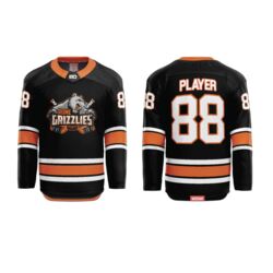 Rome Grizzlies Sublimated Hockey Jersey Thumbnail