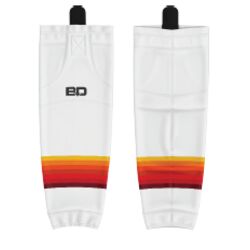 Bow Valley Sublimated Socks - White Thumbnail