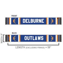 Delburne Outlaws Classic 2.0 Scarf Thumbnail