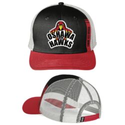 Oshawa OCHL Hawks Side Stripe Hat Thumbnail