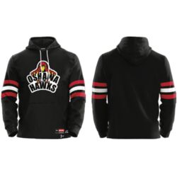 Oshawa OCHL Hawks Sublimated Jersey Hoodie Thumbnail