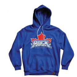 Toronto Rock City Fleece Hoodie Blue - Adult Thumbnail