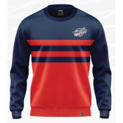 Windsor Spitfires Tri Colour Crewneck - Adult Thumbnail