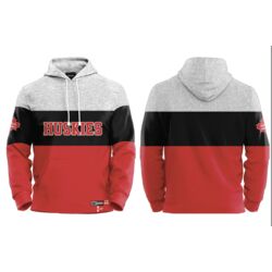 Hamilton Huskies Tri Colour Block Hoodie Thumbnail