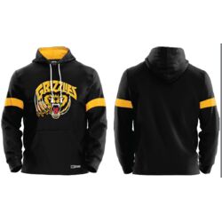 Victoria Grizzlies Custom Striper Streetwear Hoodie - Youth Thumbnail