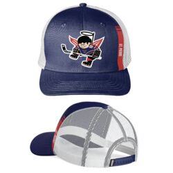 St. Pierre Minor Hockey Side Stripe Mesh Hat Thumbnail