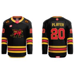 Guelph Gryphons Cut & Sew Hockey Jersey - Away Thumbnail