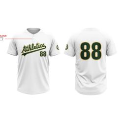 North Toronto Rep Sublimated Two Button Baseball Jersey - Youth Thumbnail