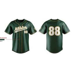 North Toronto Rep Sublimated Full Button Baseball Jersey - Youth Thumbnail