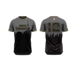 North Toronto Elite Sublimated Crewneck Baseball Jersey Thumbnail