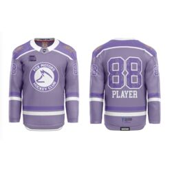 Fox Motors Hockey Fights Cancer Sublimated Hockey Jersey - Girls (Youth) Thumbnail