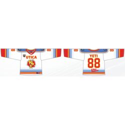 Utica Yeti Box Lacrosse Jersey Thumbnail