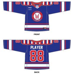 Whitby Warriors Box Lacrosse Jersey Thumbnail