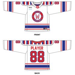 Whitby Warriors Box Lacrosse Jersey Thumbnail