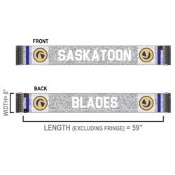 SASKATOON BLADES - SNOW PEPPER-SCARF Thumbnail